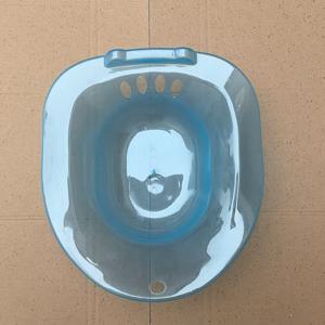 TEMU 1개 - 고급형 휴대용 노인, 임산부 및 치질 관리용 앉은 목욕통 - 낮은 목욕/샤워 의자, 쉬운 채우기 스파우트, 침대 옆 사용 가능한 화장실, 목욕 보조기 (쪼그리고 앉을 필요 없음)