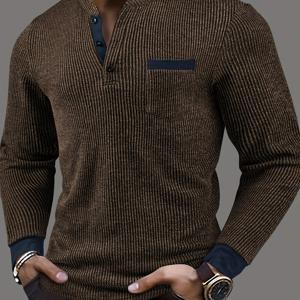 TEMU 로얄보이 남성 슬림핏 스탠드칼라 헨리 슈트 재킷 - 수직 , 통기성, 세탁기 사용 가능, 가벼운 사계절 , 포켓 포함, 캐주얼 오피스 & 아웃도어 웨어 (레귤러 핏), 연중 활용 가능한 워드로브 필수 아이템