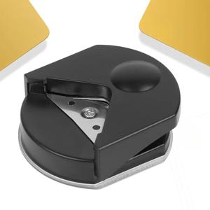 TEMU 1개 수동 R4 코너 펀치 도구 - 카드보드, 스크랩북, 사진 ID 배지 & DIY 공예용 헤비듀티 핸드헬드 홀 펀치 기계 - R4 DS/GBA 플래시 카트, 종이, 카드보드 호환 (필요 없음)