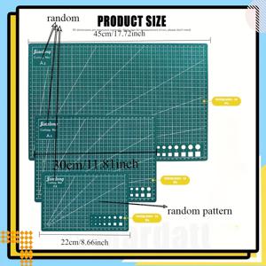 TEMU 3개 세트 미끄럼방지 양면 공예용 커팅보드 & 재봉패드 - 튼튼한 플라스틱 커팅보드, 미끄럼방지 베이스, 패브릭, 종이, 퀼팅, 패치워크, DIY 공예용 - 조각 & 데스크탑 보호 패드