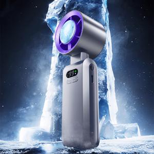 TEMU 휴대용 급속 냉각 초강력 199단조절 손 선풍기 무선 USB 충전식 쿨링 핸드 선풍기