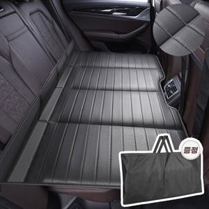 TEMU OYIKYI 1pc 접이식 자동차 뒷좌석 매트리스, 휴대용 여행 침대, 개 자동차 좌석 커버, 대부분의 자동차/수입차/트럭에 적합, 캠핑 및 로드 트립 RV 침대 매트리스용凹형 디자인