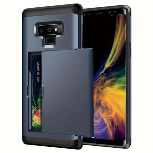 TEMU 삼성 노트 9용 케이스, 지갑 커버 및 카드 홀더가 있는 지갑 커버, 노트 9 모델 SM-N960용으로 설계된 이중층 쉘.