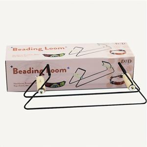 TEMU 스텐리스 스틸 직조 비드 직조기 키트 (나무 손잡이 포함), 공예용 뜨개질 기계