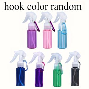 TEMU 3개/7개 세트 60ml 미세 분무 스프레이 병 - 누수 방지 트리거 포함, 내구성 있는 PET 플라스틱 리필 가능 디스펜서 (알코올 소독, 정원 가꾸기, 헤어 스타일링 & 스킨케어용) - 다양한 색상 (보라, 녹색, 파랑, 핑크, 블랙)