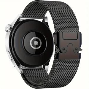 TEMU 화웨이 GT4/GT5, 베누3/2와 호환 가능한 22mm 고품질 스테인리스 스트랩, 삼성 3 등에 적합 - 내구성 있는 스마트워치 스트랩, 워치 3/3 프로/GT 3/GT 2e/GT 2프로, 허니 워치 GS PRO/워치2, 아마즈핏 GTR3/3 프로/GTR 2/2e, 컬러2 밴드