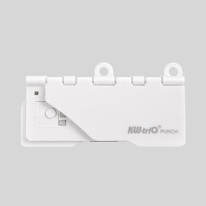 TEMU 1 휴대용 5홀 펀치, ABS 소재, 데스크탑 정리용, 노트북 및 문서 바인딩에 적합, 사진 앨범, 비전기식. A4/B5/A5 용지 호환 가능