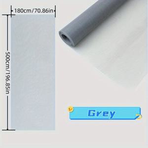 TEMU 1개 홈 DIY 모기 및 파리 방지 창문 스크린, 고양이와 개가 들어오는 것을 막아주는 창문 및 문용, 창문, 문, 현관, 파티오, 울타리에 적합, 쉬운 설치. 창문 스크린 메쉬