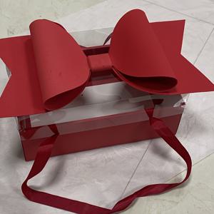 TEMU 크리스마스 선물 상자, 휴대용 선물 꽃 상자, 새해 선물 상자, 어버이날 꽃꽂이 포장 상자, 과일 및 꽃 상자, 웨딩 파트너 선물 상자, 발렌타인데이 꽃꽂이 선물 상자, 꽃 예술 포장 상자