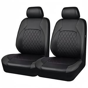 TEMU 사계절용 범용 시트 커버 4개 세트 2인용 자동차 쿠션 인조 가죽 범용 사이즈 차량 시트, 블루 레드 앤 화이트 시트 커버, 말리부용 차량 시트 커버, 말리부 시트 커버, 피아트 시트 커버, 인피니 Q50 시트 커버, 에쿠스 시트 커버, 전체 세트 차량 시트 커버, 차량 액세서리 인테리어