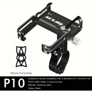 TEMU GUB 알루미늄 합금 자전거 폰 홀더, 핸들바 모바일 마운트, 배달 서비스 액세서리용 조절 가능한 자전거 GPS 스탠드