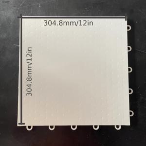 TEMU 12개 세트 EPICFEAT 하키 & 아이스 스케이팅 트레이닝 패드 - 야외 아이스링크, 체육관, 하키 연습, 조립용 헤비듀티 아이스 시트, 12x12인치, 1/2인치 두께