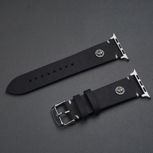 TEMU 애플워치 시리즈 1/9/8/7/6/5/4/3/2/SE용 빈티지 거즈 가죽 손목 밴드, 46mm 45mm 44mm 42mm 40mm, 디플로이언트 걸쇠, 스테인리스 스틸 버클, 아웃도어, 남녀 공용, 편안한 착용감, 교체 밴드