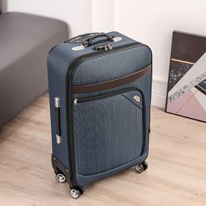 TEMU 크리스마스 선물 비즈니스 캔버스 옥스포드 여행 가방 24/20인치 | 지퍼 잠금, 비밀번호 잠금장치, 인라인 스케이트 바퀴, 철제 손잡이, 회색, 푸쉬시아, 커피 색상