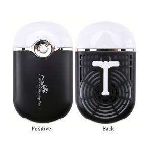 TEMU 미니 휴대용 선풍기, USB 충전식 배터리 소형 개인용 데스크탑 팬 여행 사무실 가정용 핸드헬드 선풍기 속눈썹 도구 속눈썹 선풍기 충전