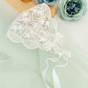 TEMU 여아용 얇은 공주 모자, 헤어용 레이스 헤어밴드 액세서리