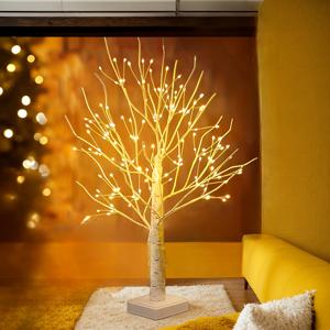 TEMU 1개 2FT/60CM LED 벚나무 조명 (144개 조명) | 가정, 결혼식, 실내 장식, 파티, 방, 휴일, 사계절, 할로윈, 크리스마스, 추수감사절용 인조 플라스틱 테이블 램프