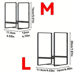 TEMU 1/2pcs 블랙 헤비 듀티 메탈 디시 랙, 주방용품 홀더 포함 - 접시, 커터 보드, 팬 및 뚜껑을 위한 공간 절약형 주방 카운터 탑 정리 - 조절 가능한 캐비닛 스토리지 솔루션