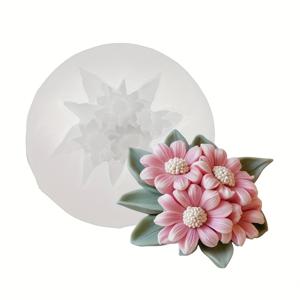 TEMU 레진 주조용 실리콘 몰드, 보석 만들기 및 비누 몰드 - 고품질 재사용 가능한 DIY 공예 도구, 섬세한 꽃 디자인으로 홈 데코, 액세서리, 휴일 및 생일 선물에 완벽