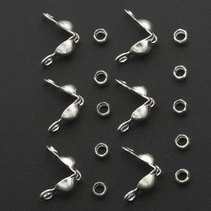 TEMU 300개 DIY 주얼리 만들기 키트, 150개의 스페이서 비즈와 150개의 더블 로브스터 클라스프 포함, 스페이서, 라운드 홀 비즈, 루즈 비즈, 코어드 엔드용 빈 클라스프, 목걸이 끈 연결, 팔찌 커넥터 및 수제 장식용 액세서리