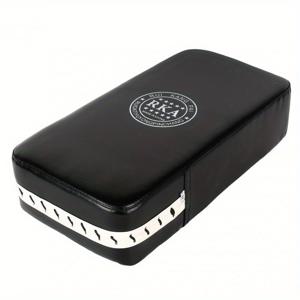 TEMU 1개 헤비듀티 태권도 킥 & 복싱 트레이닝 패드 - 조절 가능한 무술 펀치 미트와 킥 패드, 남녀 공용 - PU & 강력 폼, 체육관, 도장, 운동용