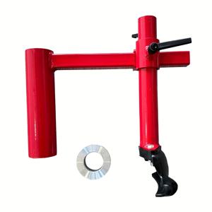 TEMU 수동 타이어 교체기, 오리 머리 어댑터 키트 포함 - 쉽게 설치, 자동차, 트럭, SUV용 효율적인 타이어 제거 도구 - 내구성 있는 철제 구조, 전기 없음, 차량 유지보수 도구, 강력한 도구 디자인, 튼튼한 구조|타이어