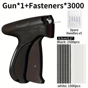 TEMU 업그레이드 버전, 3000개 접착 스트립 포함 미니 빠른 재봉기, 수동 태그 건, 양말 및 타월 라벨 메이커, 의류 스티칭 도구