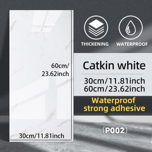 TEMU 81개 자가 점착 모조 세라믹 타일 벽 스티커 - 방수 & PVC, 0.5mm 두께, 고광택 마감, 간편한 트리밍, 욕실 & 주방 장식에 적합, 욕실 벽 스티커, 주방 백스플래시, 모던 벽 장식, 내구성 좋은 벽 장식