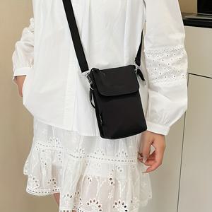 TEMU 여성용 크로스백, 숄더백, 휴대폰 수납 가능, 휴대용 디자인|미니크로스백|핸드폰스트랩|여행용크로스백