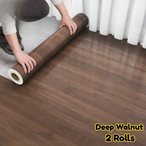 TEMU 2 롤, 럭셔리 레트로 목재 조각 효과 바닥 - 쉽게 벗겨내고 붙일 수 있음, 44, 99cm X 200cm, 긁힘 방지, 분리 가능한 벽지, 3D 텍스처, 주방, 거실, 사무실, 침실에 이상적 - DIY 바닥 업그레이드, 사무실 바닥, 비닐 바닥