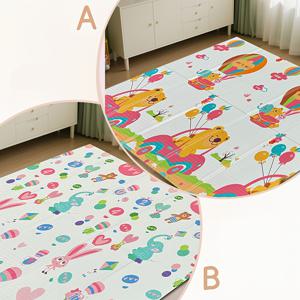 TEMU 1팩 베이비 플레이 매트 - 배를 대고 놀기 적합, 무독성 방수 XPE 베이비 짐, 부드러운 쿠션, 휴대용/야외 유아용 놀이 매트, 발달 활동에 이상적 - 완벽한 베이비 샤워 선물 (XPE)