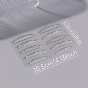 TEMU 블랙 위그스 5쌍 자체 접착식 재사용 가능한 속눈썹 리프트 패드, 속눈썹 펌핑 패드, 펌 속눈썹 패드, 속눈썹 컬러, 속눈썹 보조 도구, 속눈썹 펌핑 패드, 속눈썹 리프트 펌 에이전트 펌 속눈썹 도구 세트 실리콘 속눈썹 컬러, 속눈썹 리프트 스틱, 메이크업 뷰티 도구