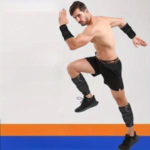 TEMU 4단 조절 가능한 발목/손목 웨이트 베어링 장치, 걷기 및 러닝 트랙션 로프용 - 통기성 강화, 내구성 우수, 튼튼한 후크 포함, 스틸 플레이트 저항 없는 손목 스트랩