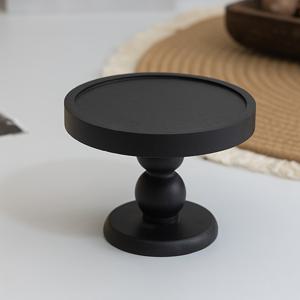 TEMU 1개 나무 캔들 홀더 & 디스플레이 스탠드 - 러스틱 테이블탑 트레이, 캔들, 주얼리, 센터피스용 높이 조절 가능 - 크리스마스, 웨딩, 파티용 다목적 데스크탑 장식