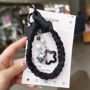 TEMU 1개 휴대폰 랜야드 손목 짧은 인스 패션 스타 펜던트 펜던트 야외 분실 방지 여행 등산 여행 쇼핑 낙하 방지 도난 방지 휴대폰 케이스 패드 타입 작은 랜야드, 핸즈프리 휴대폰 운반, 휴대폰 낙하 방지, 휴대폰 손목 밴드, 스타 펜던트 랜야드, 스타 펜던트 디자인, 짧은 랜야드 스타일, 내구성 있는 휴대폰 테더, 신뢰할 수 있는 휴대폰 코드