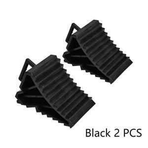 TEMU 2개 세트 휠 쇼크, RV 플라스틱 트레일러 미끄럼 방지 스토퍼, 핸들 삼각형 지지대, 자동차, 캠핑카, 트럭 및 야외 주차 보조용, 휠 쇼크 홀더, 트레일러 안정성,주차 보조,미끄럼 방지 디자인,쉬운 그립 핸들,플라스틱 구조,날씨에 강한,자동차 안정기,차량 소유자,트럭 운전사