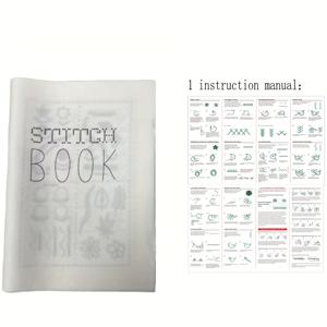 TEMU 초보자와 취미 활동가를 위한 DIY 자수 책 - 단계별 바느질 가이드, 테마별 설명 및 원단 가이드 포함 - 재봉 프로젝트