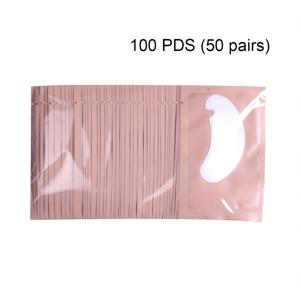 TEMU 100개입 (50쌍) U자형 하안 眼팬치, 하안 眼 속눈썹 스페이서, 속눈썹 연장 패치, 뷰티 케어 아이 제품, 속눈썹 이식 도구용