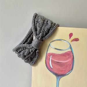 TEMU 1개 여성용 손으로 땋은 헤어밴드 - 탄성 밴드가 있는 보온 겨울 헤어밴드, 집, 헬스장, 크리스마스용 따뜻한 헤어 액세서리 - 부드러운 브라운/ - 땋은 머리, 포니테일, 번 스타일링에 용이 - 여성에게 이상적인 선물, 안정적인 착용감의 헤어밴드, 귀마개 헤어밴드, 귀도리, 머리두건, 뜨게질머리띠, 머리두건스, 겨울모자, 손뜨개소품, 헤어 밴드