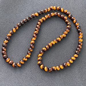 TEMU 50/100개 천연 옐로우 타이거 아이 스톤 비즈 - 8mm 루즈 보석, 타이거 채토이앙트 효과, DIY 제작용 반제품 비즈 스트랜드, 목걸이, 귀걸이, 팔찌 (스트링 와이어/리본 호환) - 가성비|비즈목걸이