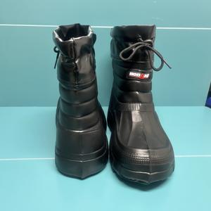 TEMU 남성 슬립온 스노우 부츠 - 슬립온 클로저, 미끄럼 방지 EVA 밑창, 사계절 겨울 부츠 (빙산, 눈, 비용) - 쿠션 깔창 - / - 아웃도어, 파티, 일상용 - 간편한 세척 디자인 - 남성, 스노우 부츠, 아이스 신발, 둥근 토에 적합