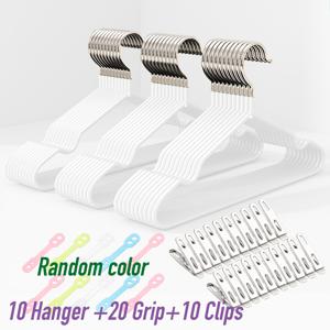 TEMU 40/100개 BKFUN 헤비듀티 방풍 빨래집게 세트 (잠금 클립 & 미끄럼 방지 실리콘 그립 포함), 야외용 옷걸이 (RV, 발코니 호환), 금속 옷걸이 및 건조대와 호환 (플라스틱 잠금 시스템)