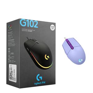 TEMU 로지텍 G102 2세대 유선 게이밍마우스 게임용 게임 컴퓨터 사무용 병행 정품