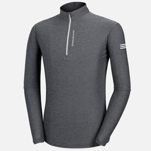 TEMU 남성 사방신축 멜란지 베이직 라이프웨어 긴팔 집업 티셔츠 유라이크(B22LT012M)