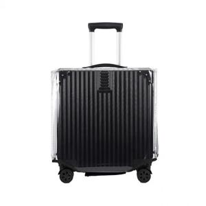 TEMU 18인치 20인치 기내용 미니 캐리어커버 투명 방수 스크래치 방지 가로형 보호커버