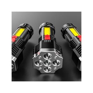 TEMU 대용량 파이브 COB 써치 랜턴 USB충전식 여행등산캠핑 비상용품 LED랜턴 캠핑용품|캠핑랜턴