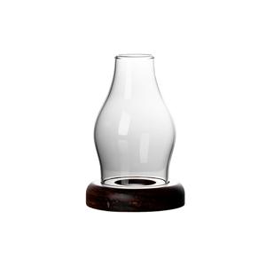 TEMU 1pc 젠펜 레트로 우아한 유리 촛대 거치대 - 로맨틱한 홈, 촛불 저녁 식사, 결혼식, 할로윈, 추수감사절, 크리스마스 - 유니버설 데코, 전기 필요 없음