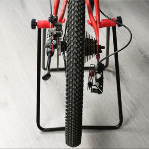 TEMU 조정 가능한 높이 접이식 자전거 수리 스탠드, U자형 휴대용 자전거 바퀴 지원 랙, ABS 소재, 도로 및 산악 자전거, 바퀴 정렬 및 타이어 교체를 위한 유지보수 프레임, 도로 자전거 액세서리|조정 가능한 프레임|내구성 있는 ABS 구조, 자전거 수리 도구