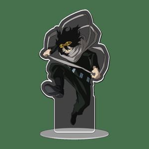 TEMU 2D 플랫 애니메이션 캐릭터 아크릴 스탠드 - 스트릿웨어 스타일 다이내믹 액션 포즈, 선명한 컬러와 섬세한 디테일의 고품질 아크릴, 독특한 형태의 홈 데코 & 책상 소품, 애니메 팬과 트렌디한 아이템, 룸 장식, 정교한 공예, 팝컬처 컬렉터블 피규어