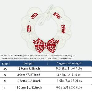 TEMU 소프트 조절 가능한 펫 보타이 - 검정 & 흰색, 고양이용, 소형견 및 토끼용 - 세탁 가능, 사진 촬영, 캐주얼 의상, 사계절 사용, 세탁 가능한 원단